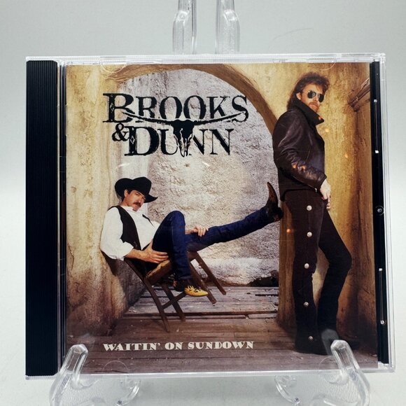 Brooks & Dunn Waitin On Sundown CD Country Album 1994 USA Arista Records Hits - Picture 1 of 3